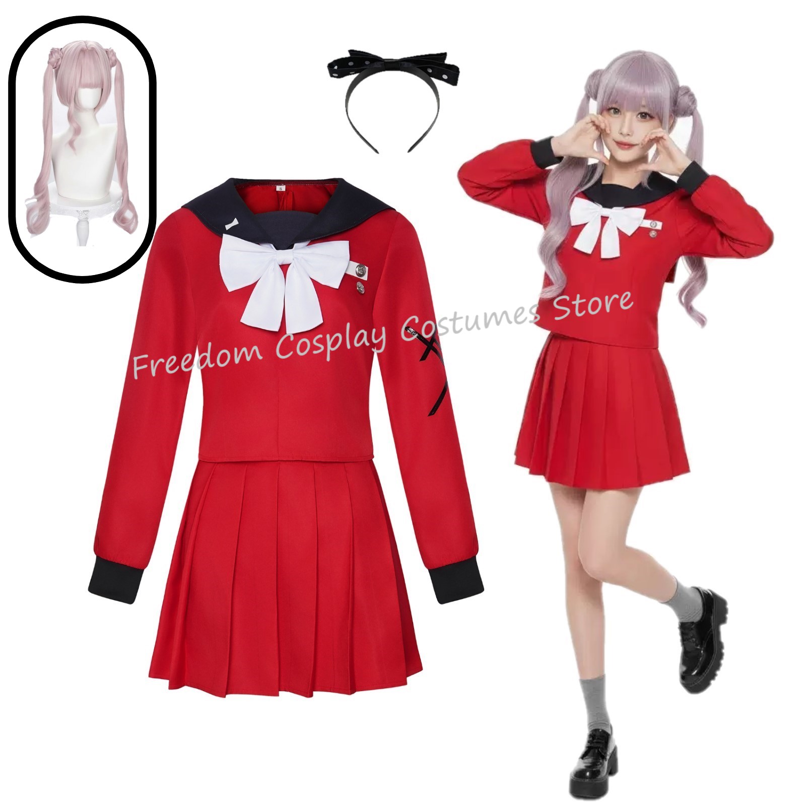 Women Fashion Reddit - The Hundred Line Kako Tsukumo Cosplay