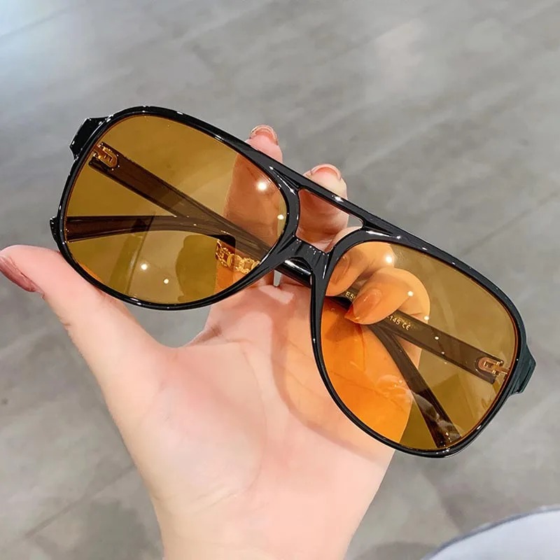 Women'S Fashion Eyewear - Retro Sunglasses for Men's Women's Large