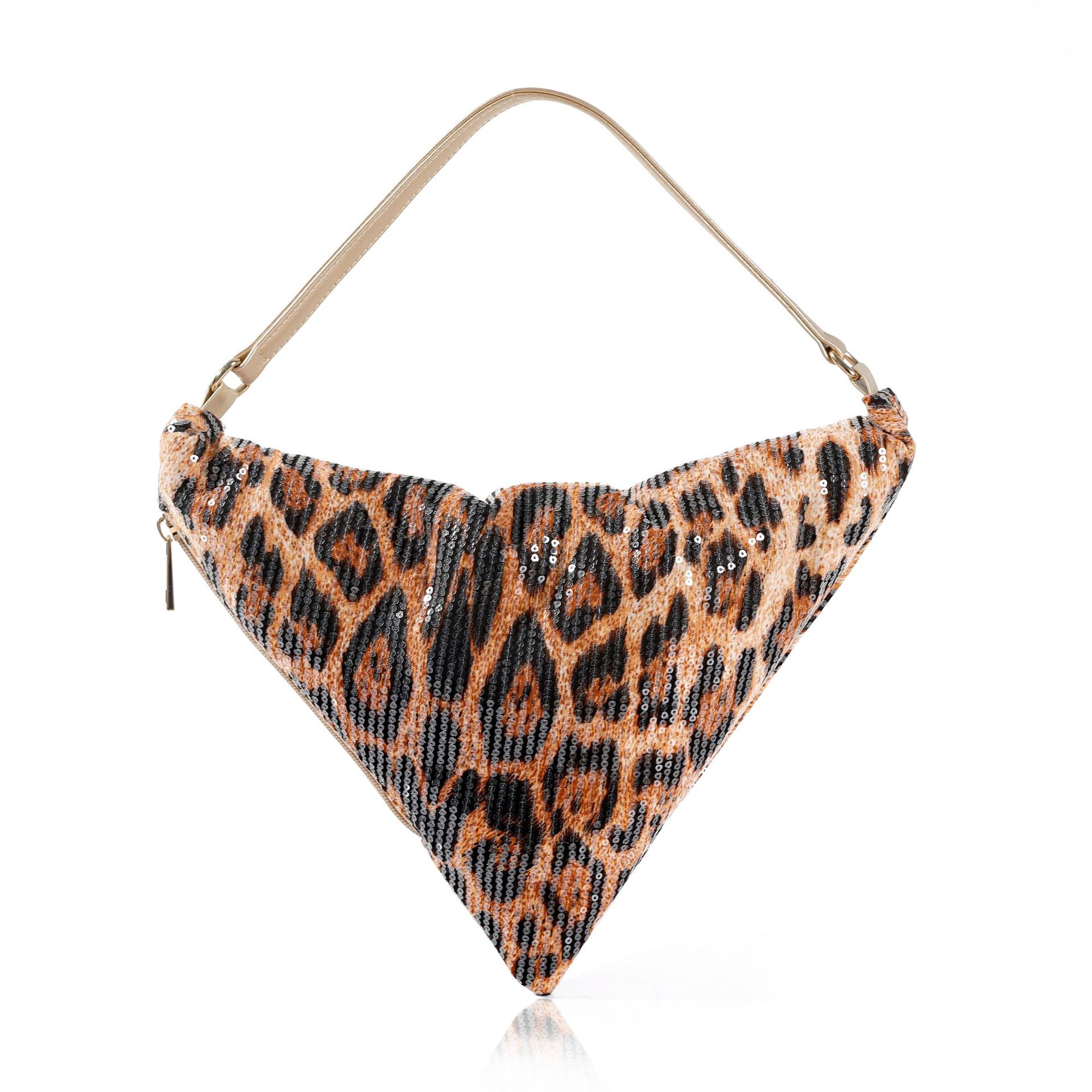 Women'S Fashion Trends Spring 2026 - Leopard print crescent bag shoulder crossbody