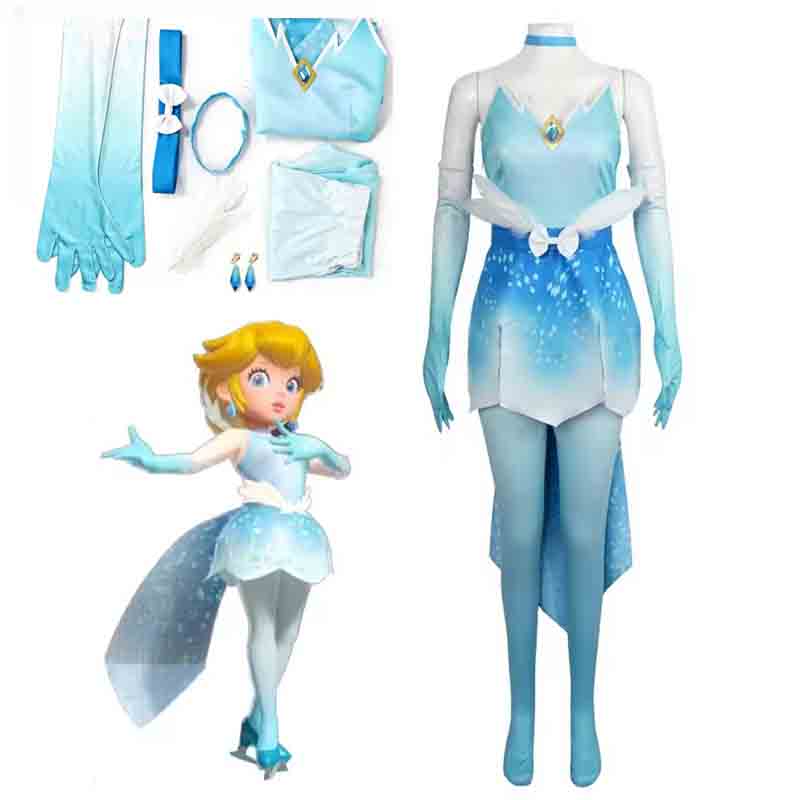 Women'S Fashion Gloves - Princess Peach Toadstool Dress Fashion Cosplay