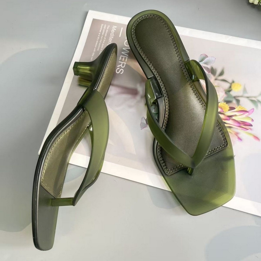 Women Fashion Korean - Korean Muted Tone Olive Green PVC