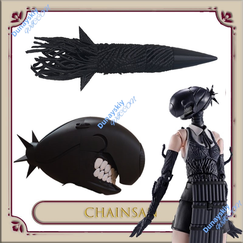 Women'S Fashion Gloves - Anime Rezee Demon Cosplay Set Black