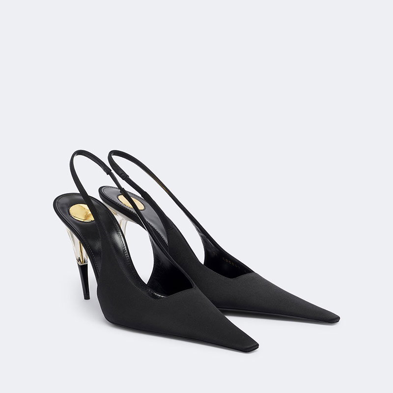 Women'S Fashion Show - Summer New Pointed Transparent Slim High-heeled