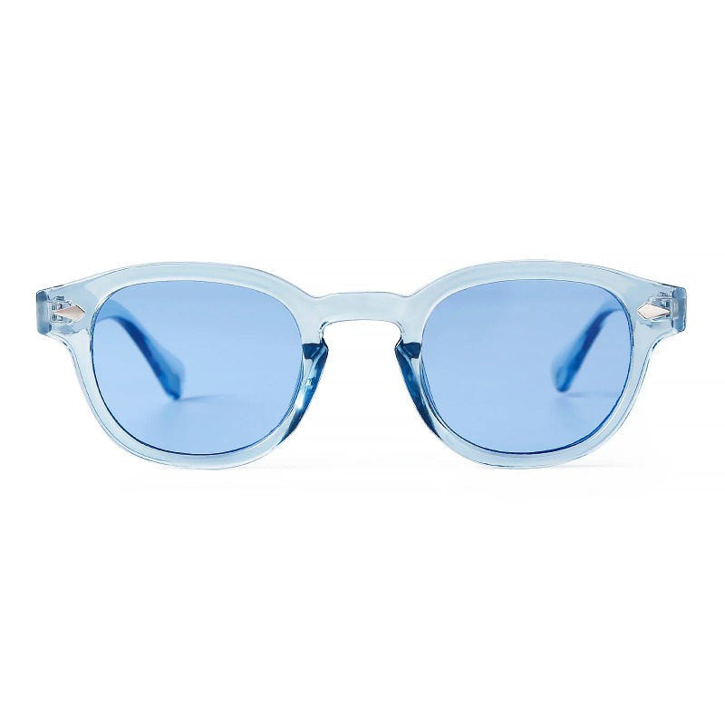 Fashion Transparent Blue Round - Women'S Fashion Eyewear review and price