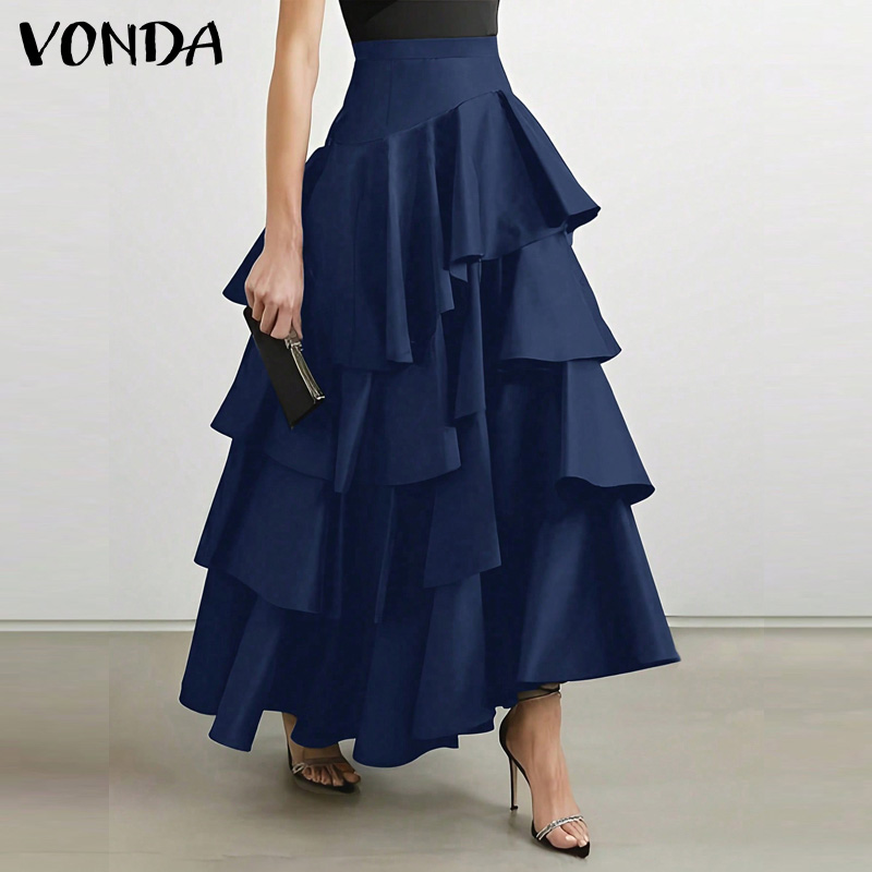 VONDA Plus Size 5XL Women Long - Women'S Fashion Layering review and price