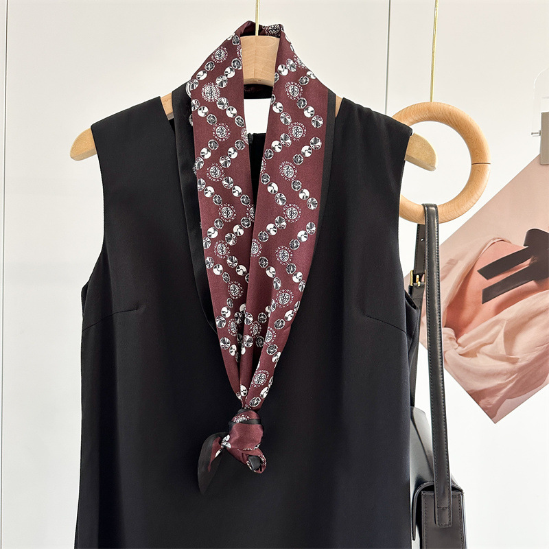Jewelry Print 100% Silk Neck H - Women'S Fashion Layering review and price