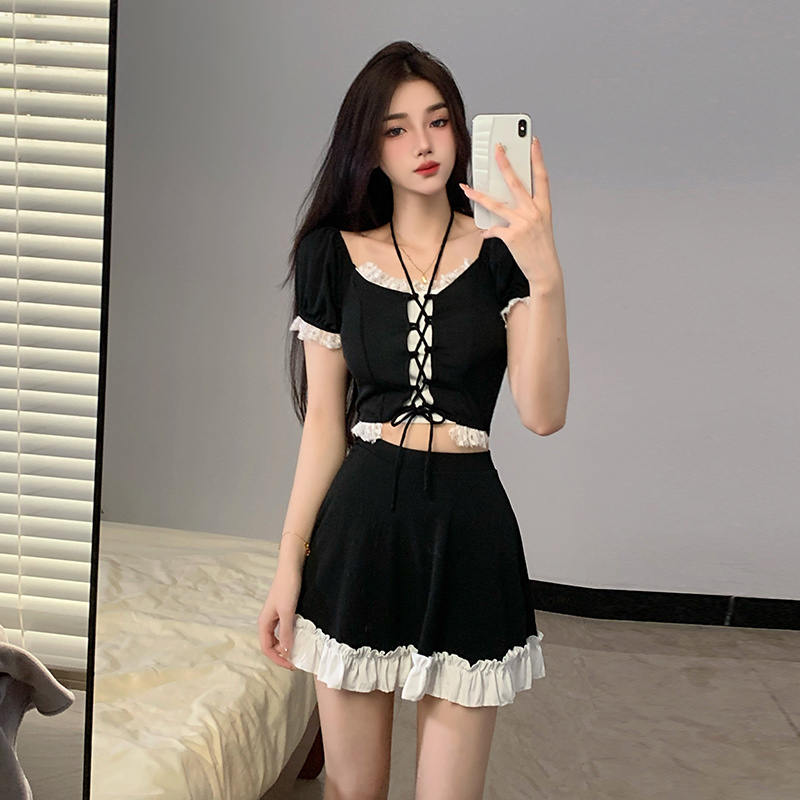 Instagram Style Women Two Piec - Women Fashion Korean review and price