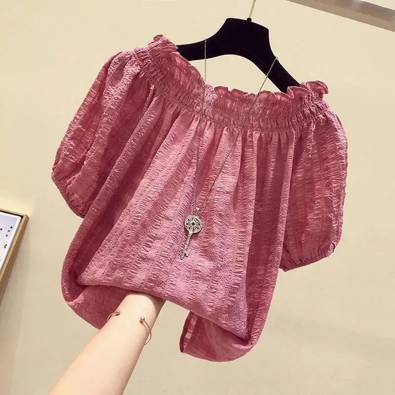 Black Casual Slash Neck Puff S - Women'S Fashion Trends Spring 2026 review and price