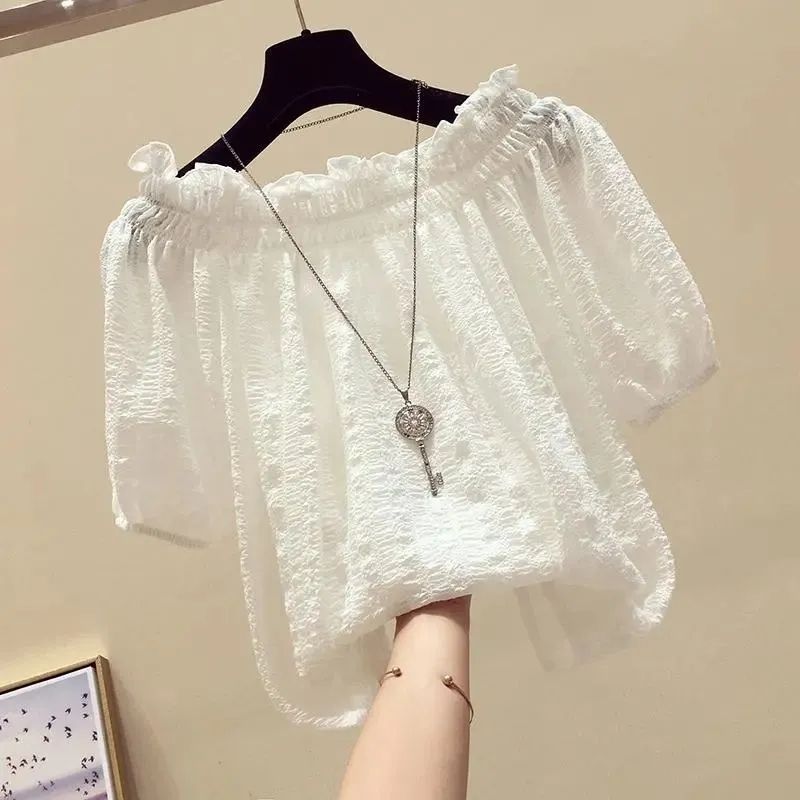 Black Casual Slash Neck Puff S - Women'S Fashion Trends Spring 2026 review and price