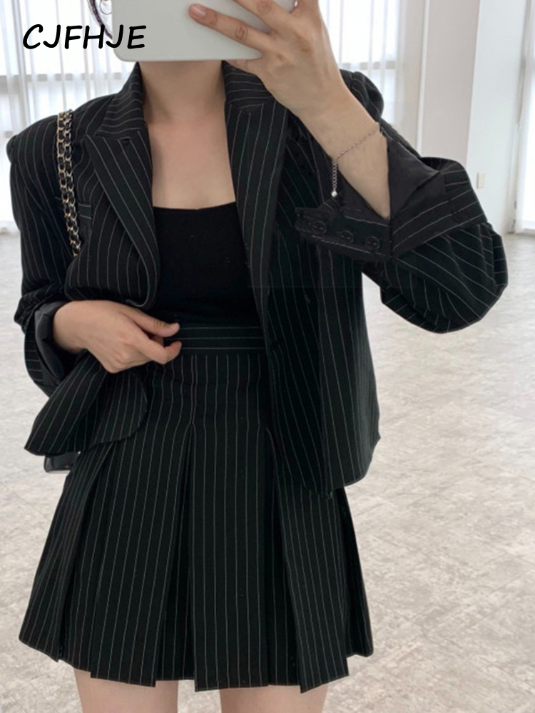 CJFHJE Fashion Stripe Blazer W - Women'S Fashion Leather Jacket review and price