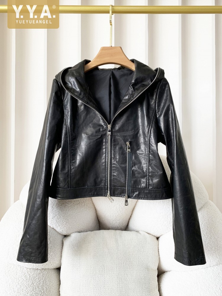 Autumn Casual Women Fashion Zi - Women'S Fashion Leather Jacket review and price