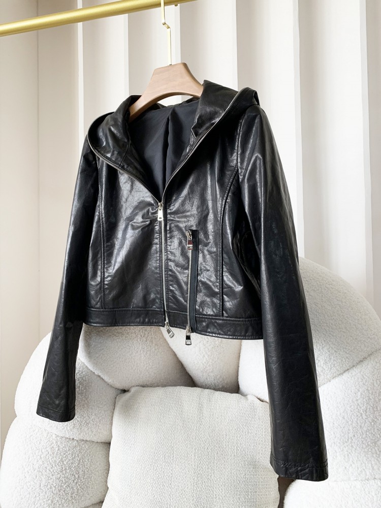 Autumn Casual Women Fashion Zi - Women'S Fashion Leather Jacket review and price