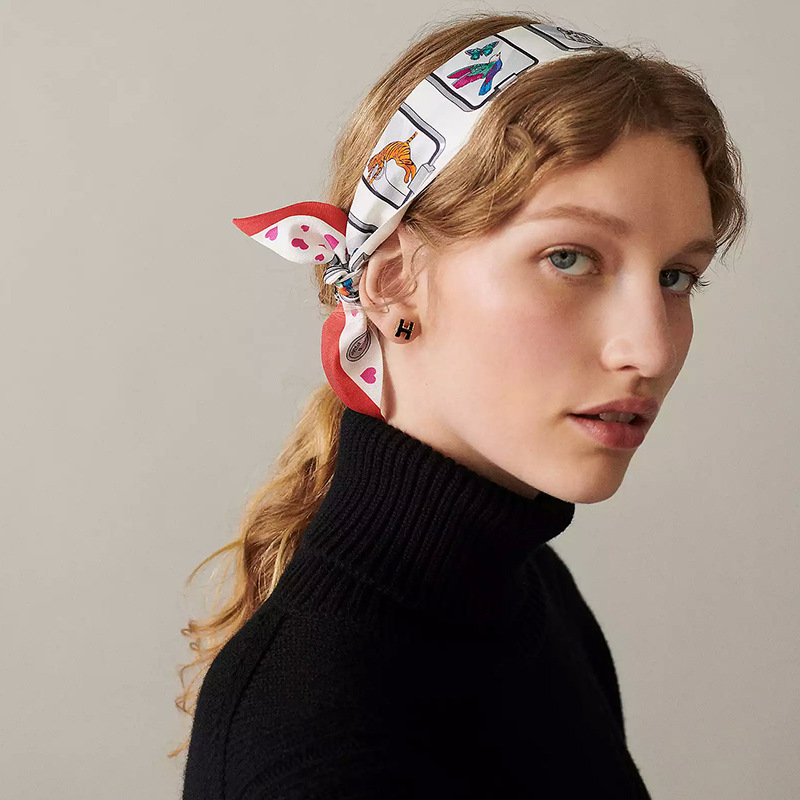 Small 100% Silk Neck Head Scar - Women'S Fashion Layering review and price