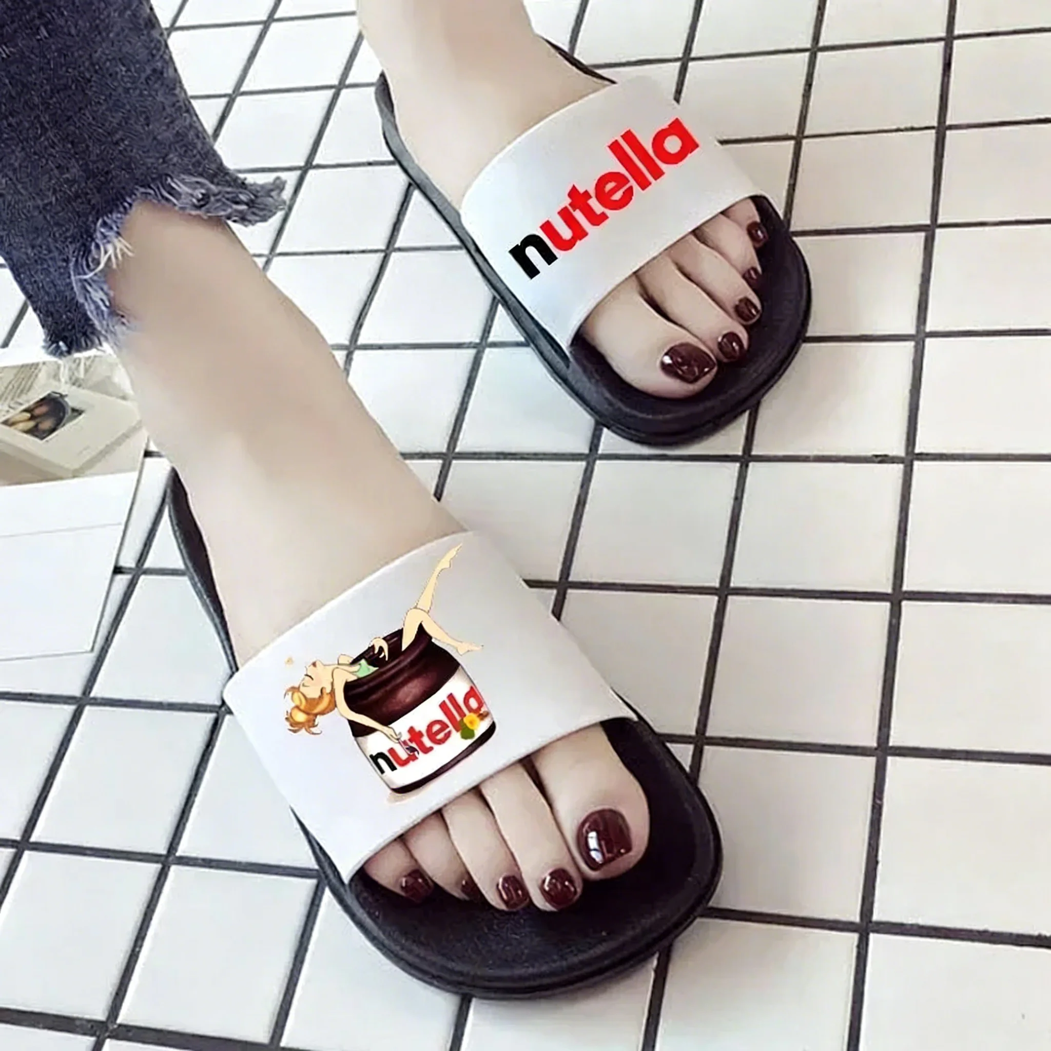 Nutella Aesthetic Women's Beac - Women Fashion Korean review and price