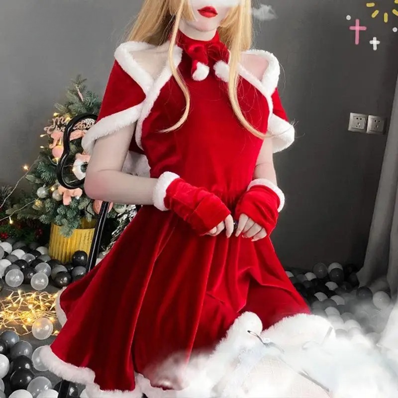 Christmas Cosplay Costume Dres - Women Fashion Reddit review and price
