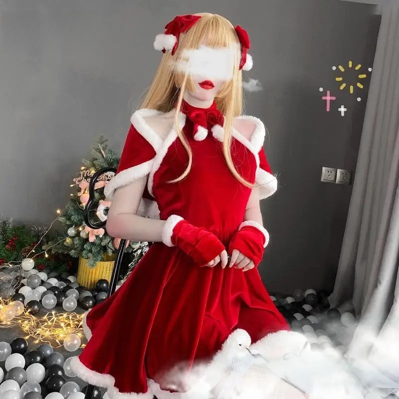 Christmas Cosplay Costume Dres - Women Fashion Reddit review and price