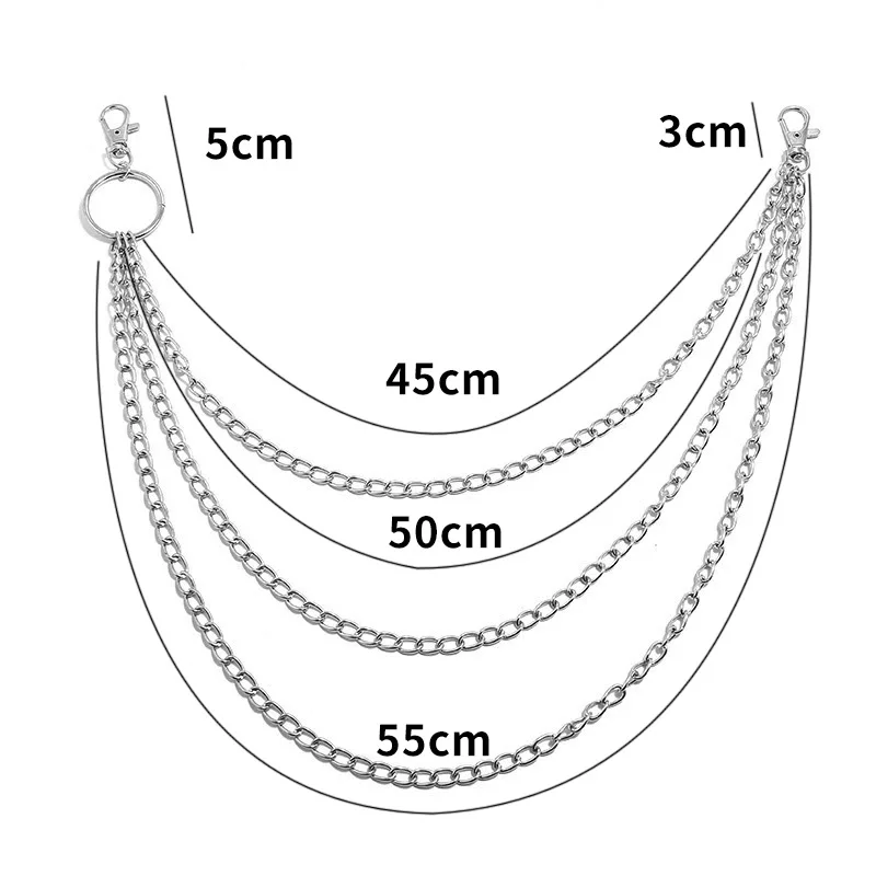 Layer Metal Belt Chain Punk Ho - Women'S Fashion Layering review and price
