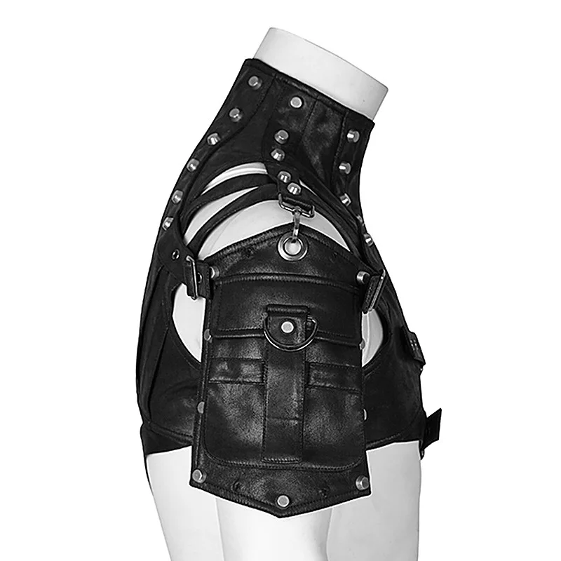 Steampunk Medieval Leather Arm - Women'S Fashion Leather Jacket review and price