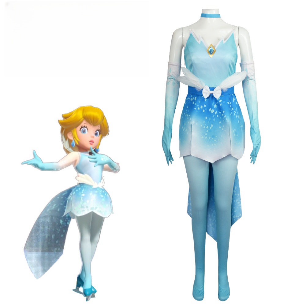Princess Peach Toadstool Dress - Women'S Fashion Gloves review and price