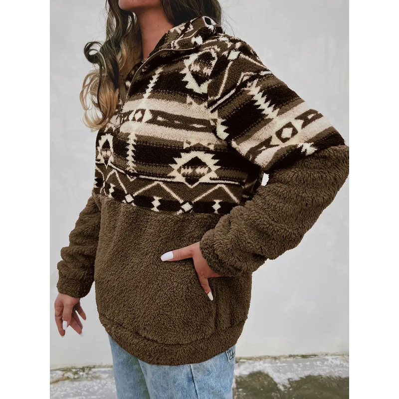 Spot Amazon Geometric Pattern  - Women'S Fashion Jackets Amazon review and price