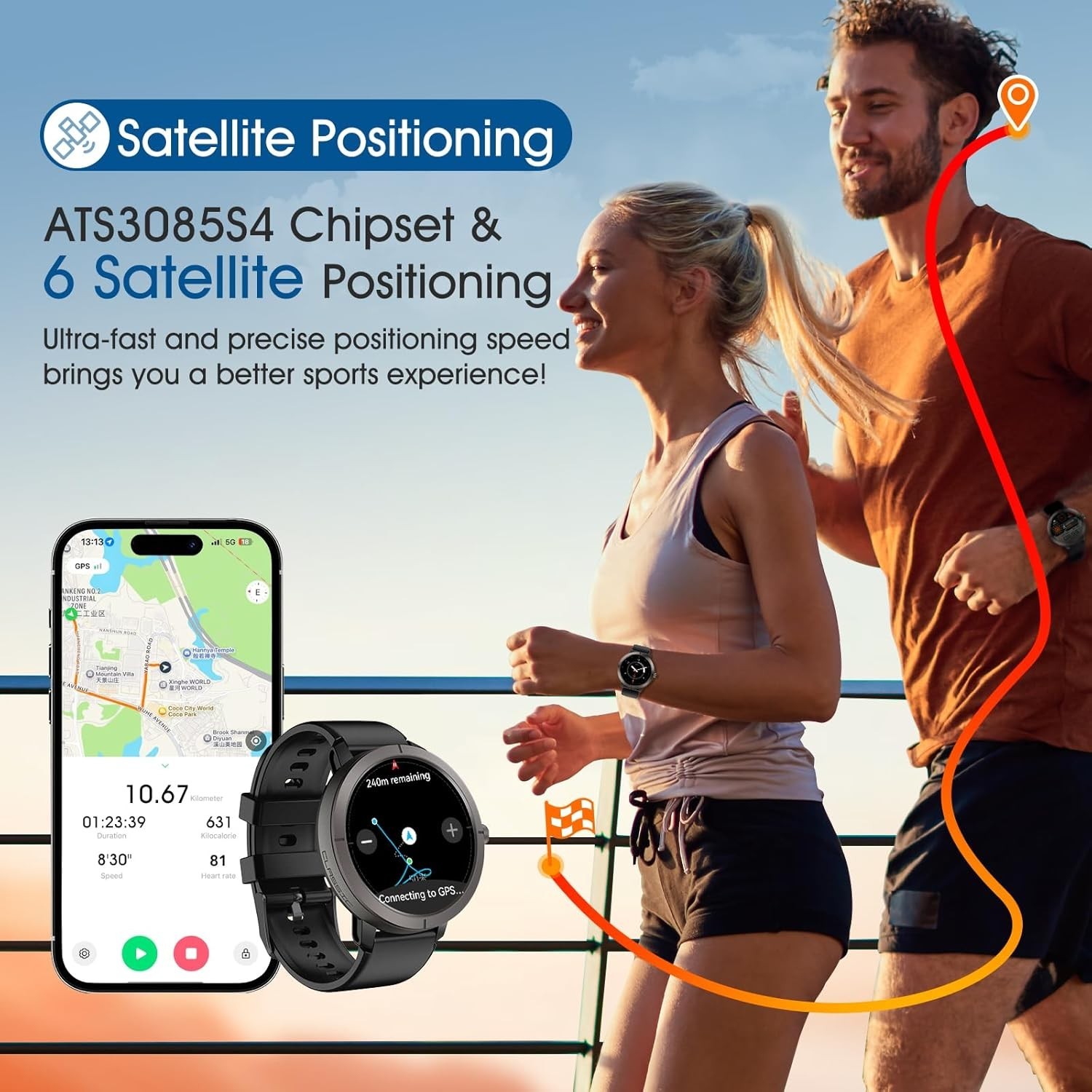 MoriTech GPS Smart Watch AMOLE - Women'S Fashion Retailers review and price