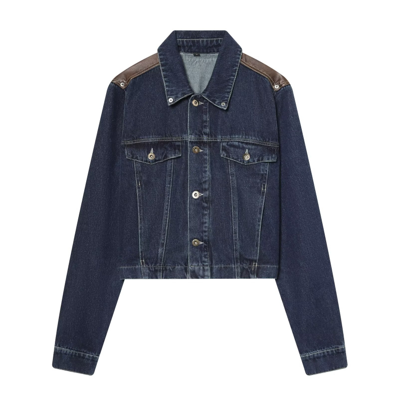 ETJ Women's Denim Jacket & Jea - Women'S Fashion Leather Jacket review and price
