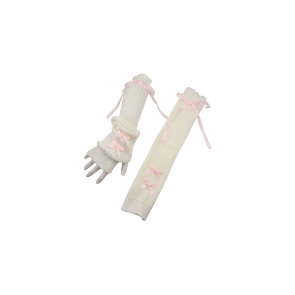 Streetwear Elastic Knitted Bow - Women'S Fashion Gloves review and price