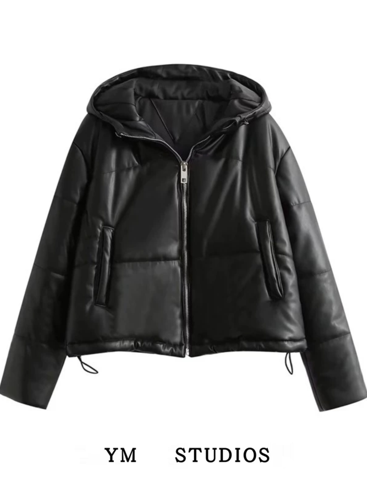 Loose Casual PU Leather Jacket - Women'S Fashion Leather Jacket review and price