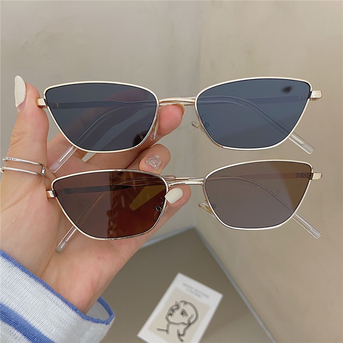 Fashionable Rhombus-Shaped Met - Women'S Fashion Eyewear review and price