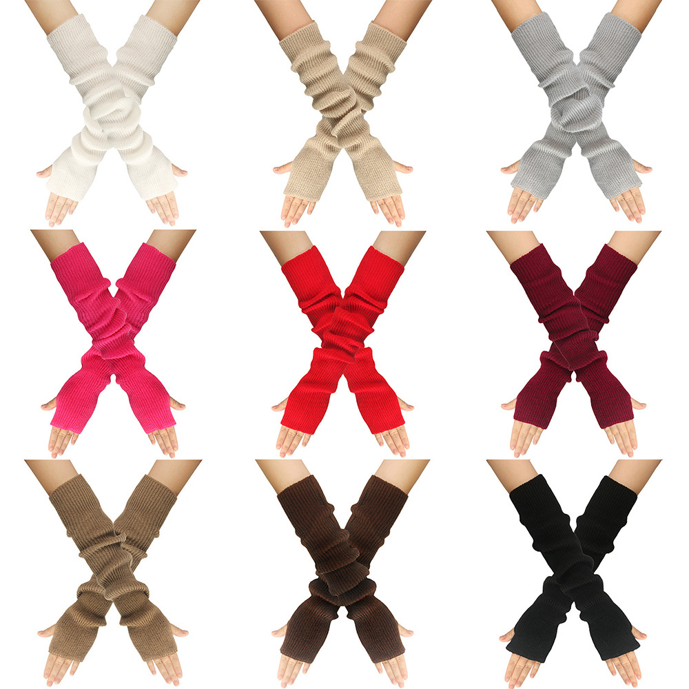 Autumn and Winter Knitted Glov - Women'S Fashion Gloves review and price