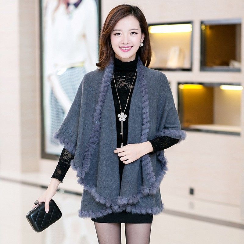 Real Rabbit Warm Spring Shawl  - Women'S Fashion Layering review and price
