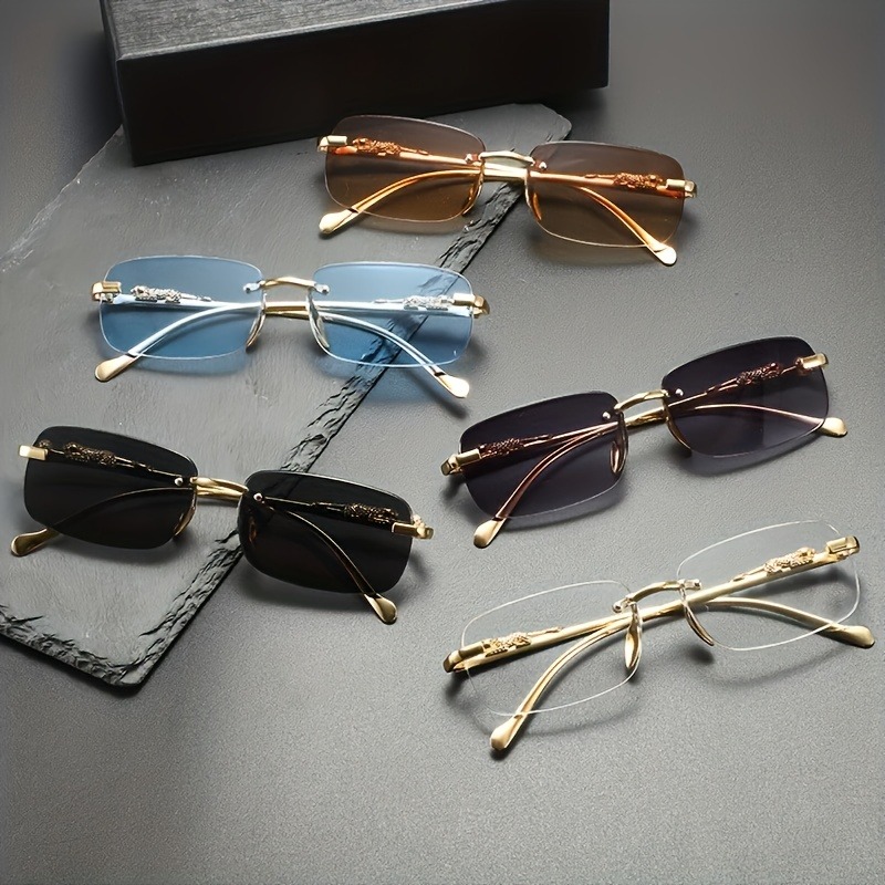 Fashion Rimless Metal Sunglass - Women'S Fashion Eyewear review and price