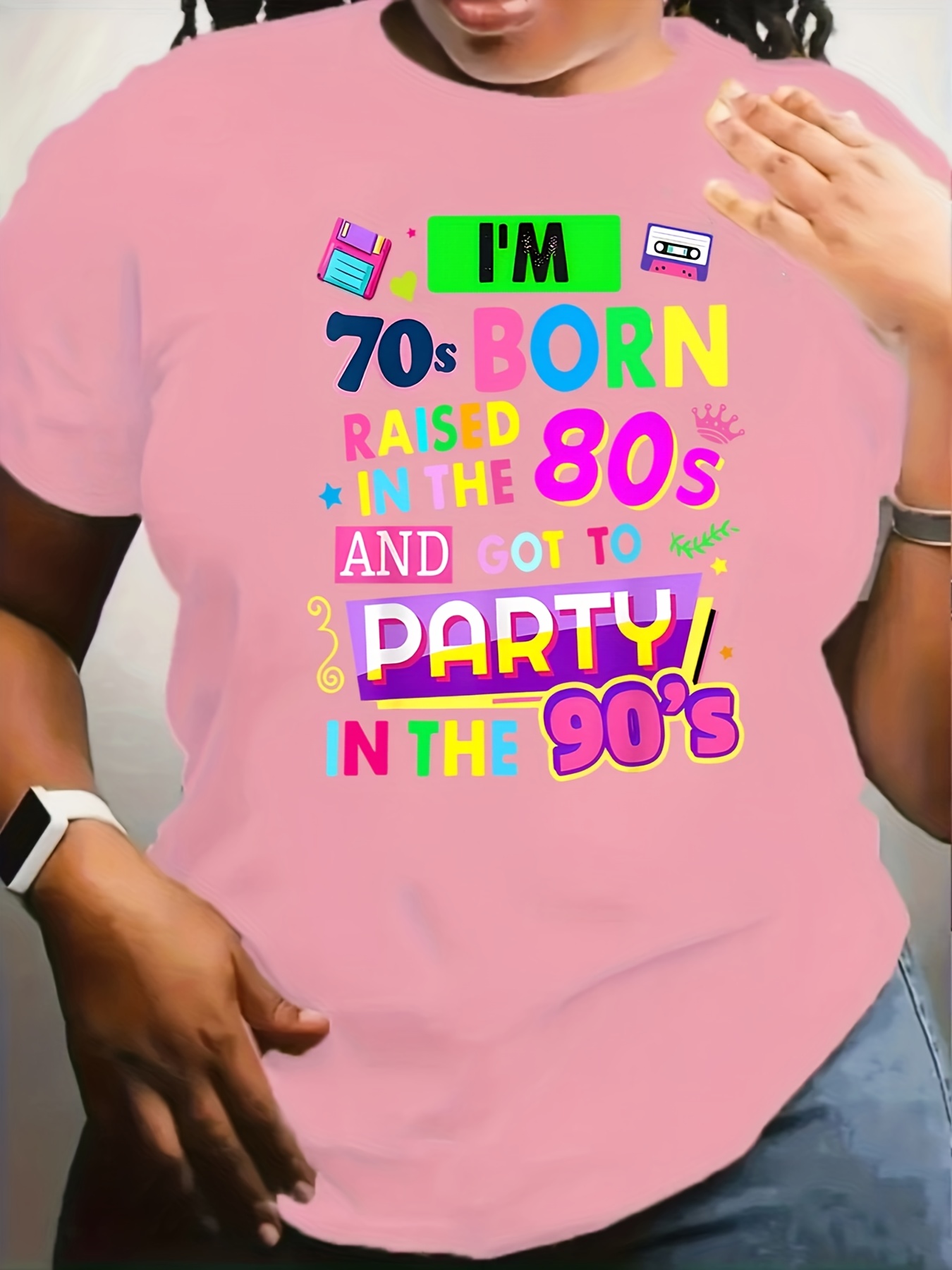 I'm 70s Born Raised In The 80s - Women'S Fashion From The 70S review and price