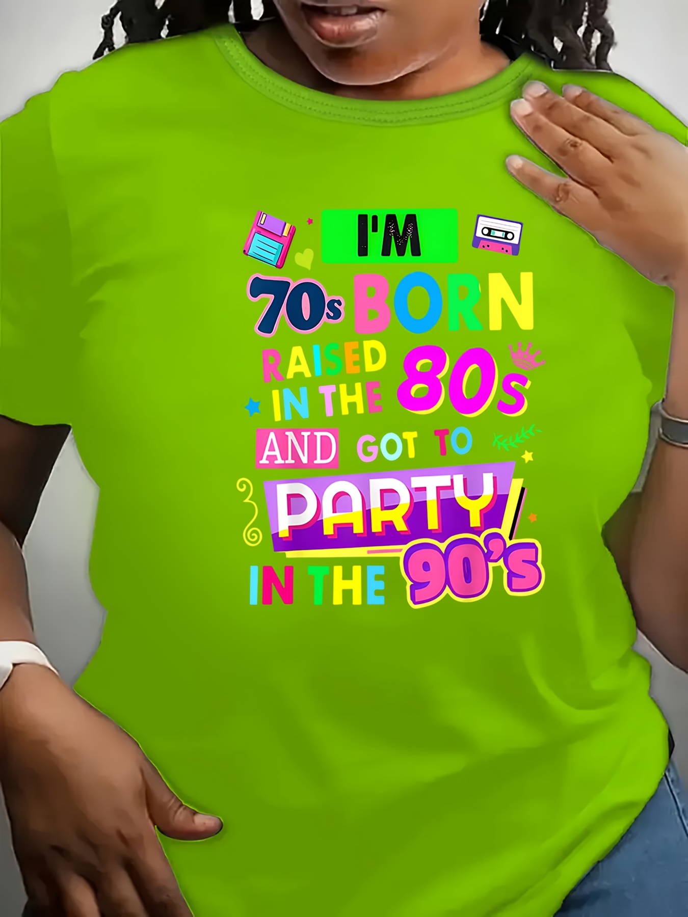 I'm 70s Born Raised In The 80s - Women'S Fashion From The 70S review and price