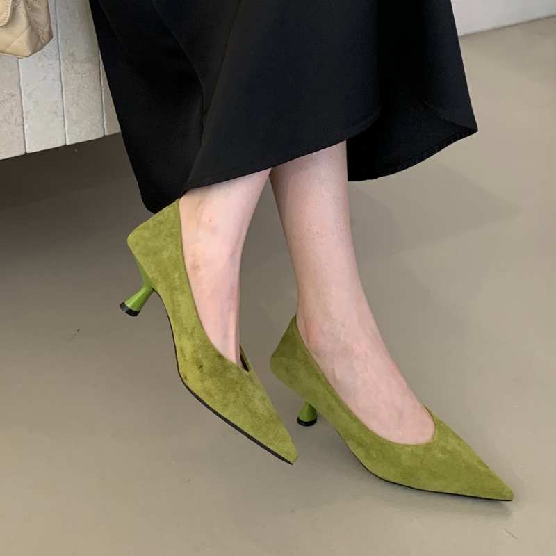 Bailamos Autumn Pointed Toe Wo - Women Fashion Korean review and price