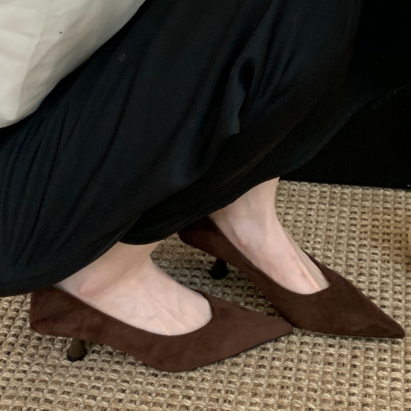 Bailamos Autumn Pointed Toe Wo - Women Fashion Korean review and price