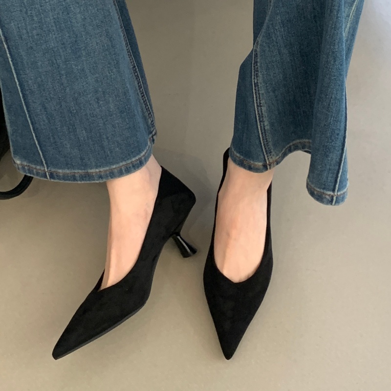 Bailamos Autumn Pointed Toe Wo - Women Fashion Korean review and price